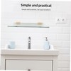 TEHAUX 10pcs Heavy Duty U Clamp Glass Shelf Brackets Square