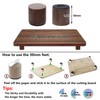ANFU Cutting Board Feet, Walnut Chopping Board Feets, Non Slip
