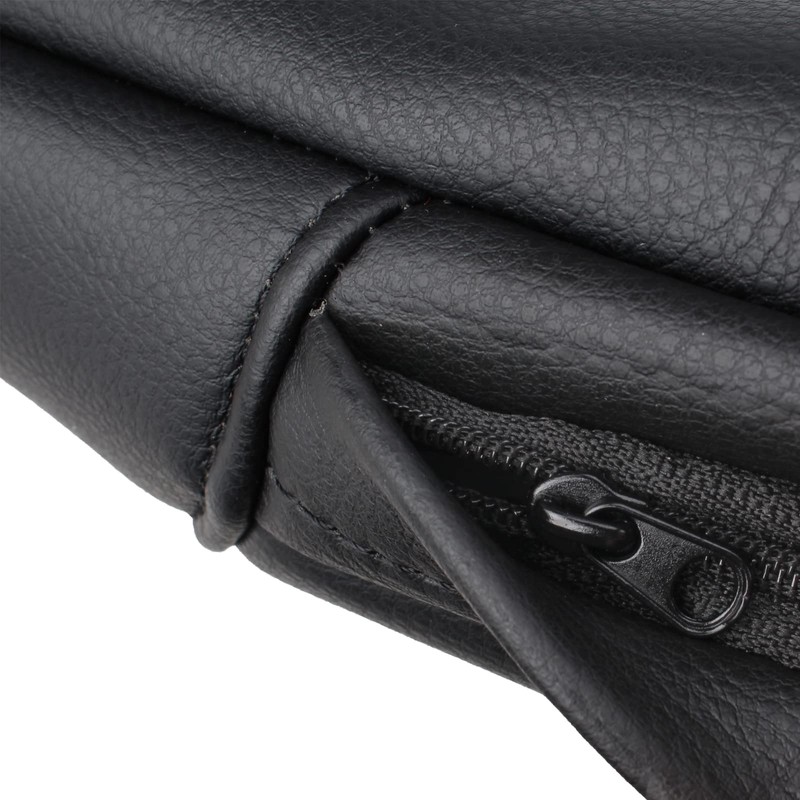 AUTOKAY Black Front Seat Armrest Cover Fits for Honda CR-V