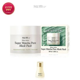 su:m37 [혜택+]마이크로액티브 슈퍼 말차 포어 마스크 [Benefit+] Microactive Super Matcha Pore Mask