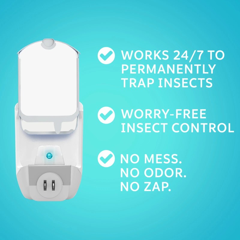 Zevo Fly Trap Plug-In UV Light Gnat & Fruit Fly