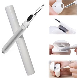 Sakichi Multi-functional Airpods Cleaning Tool, 3-in-1 Airpods Cleaning, Compact, Lightweight, Earphones, Charging Box Cleaning, Compatible with AirPods, Airpods Pro, Earphones, and More