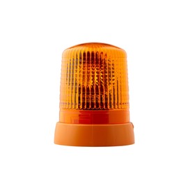 HELLA 2RL 008 061-101 Halogen-Rotating Beacon - KL 7000 - 12V - Yellow - mounting/Bolted - Yellow - Plug: Blade Terminal