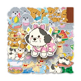 50 PCS Stickers for Teddy Bear Water Bottle|Vinyl Waterproof Sticker for Laptop Skateboard Phone Car Decals for Teens Adults for Party Favors Supplies Decor (Teddy Bear Stickers)