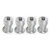 100 Pcs Tire Stud Screw Silver for Car Truck Bike