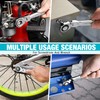 DURATECH 12-in-1 Flex-Head Ratcheting Wrench Set & 24-in-1 Screwdriver Set,