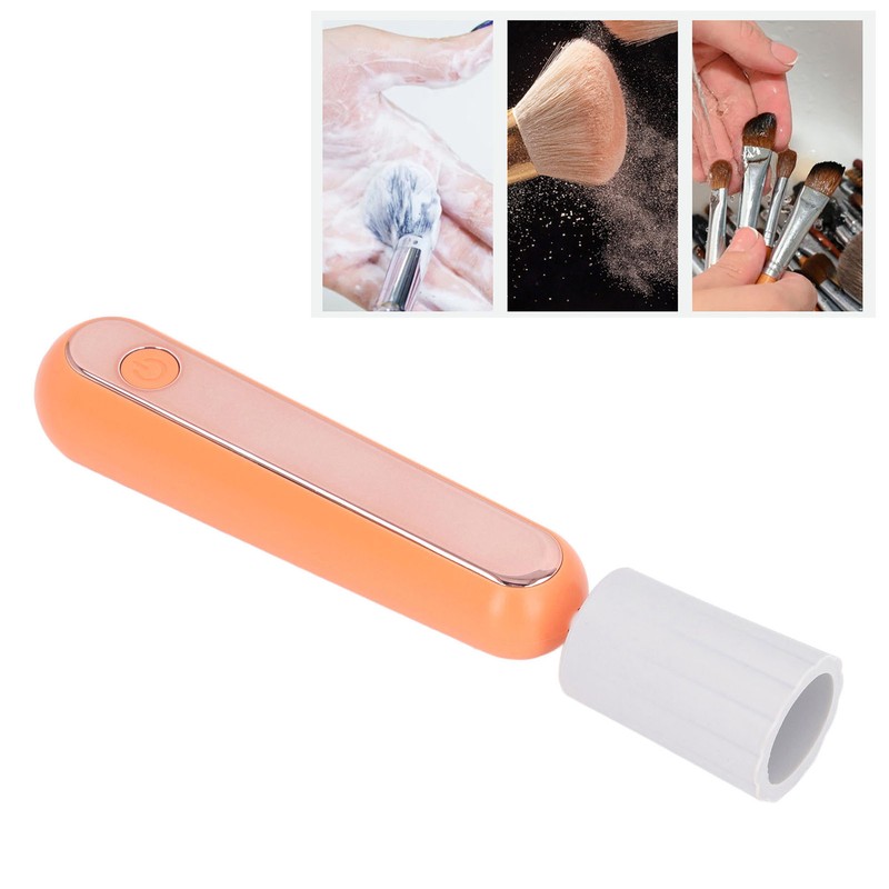 Cosmetic Brush Electric Cleaner Automatic Fast Cleaning Drying Effective Portable