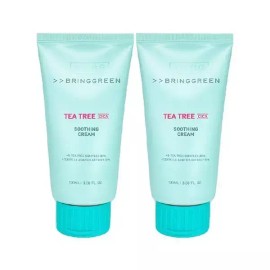 Bring Green 브링그린 티트리 시카 수딩 크림 플러스 100ml 2개 세트(SH) Bringingreen Tea Tree Shea Soothing Cream Plus 100ml 2pc Set (SH) [Basic]