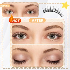 Magnetic Eyelashes With Applicato, Can Be Used Repeatedly, Natural Appearance, No Glue Required, Strong And Lightweight, Magnetic Lashes, Easy To Use