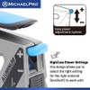 MichaelPro MP013011 Aluminum Tacker/Staple Gun, Multi-Purpose Stapler for Professionals and