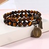 Farfume Chakra Bracelet, Real Stones Gemstone Bracelet for Women, Crystal