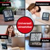 HGL - 100 Thermometer and Hygrometer with Large LCD Display,