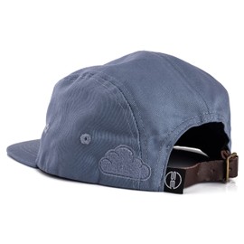 Blackskies® Oasis 5-Panel Cap | Herren Damen Unisex Baseball Mütze | Kappe Basecap Verstellbar Surf Skate Camper Eisblau Cap – Männer Frauen Streetwear Outdoor Sommer Freizeit