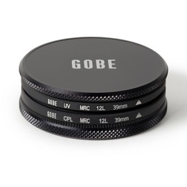 Gobe 72mm UV + Circular Polarizing (CPL) Lens Filter Kit (1Peak)