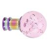 Manual Shift Knob Gear Stick Shifter Pink Crystal Bubble with