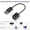 Cubilux USB A SPDIF Input Adapter for PC [Stereo Recording