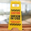 Boxer Gifts Sarcasm in Use Novelty Desk Sign - Funny