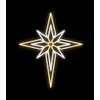 3' Bethlehem Star Pure White and Warm White LEDs