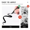 Arrtx Black Acrylic Paint Pens - 8 Pack Brush Tip