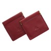 Pack of 2 Visconti Leather Snap Top Purses CP7 Red