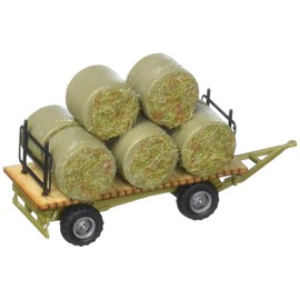 Busch 44930 Haywagon w/Round Baled Ld HO Scale Vehicle