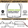 JJWELL 3 Pack Blue Light Reading Glasses for Men, Lightweight