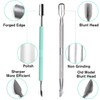 RoserRose Pack of 2 Nail Clippers, Nail Nippers for Toenails