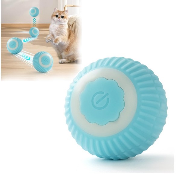 Cat Toy Electric Cat Ball with LED Light Cat Toy