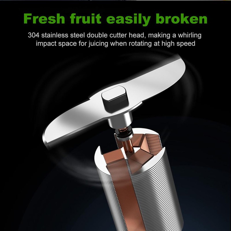 Portable Wireless Juicer Household Electric Juicer Cup for Kitchen Accessories