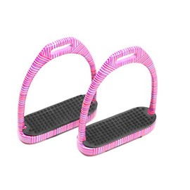 Fillis Stirrup Pink Laminate Coated Irons Set, Stainless Steel, Grip Pads