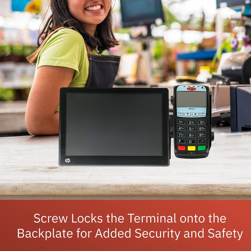 DCCStands Ingenico IPP310/315/320/350 PIN Pad VESA Lift Mounting Bracket for