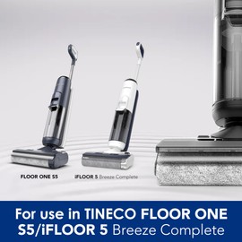 Tineco Accessories 2 Brush Roller & 2 HEPA Assembly Set, Only for Floor One S5 & iFLOOR 5 Breeze Complete Cordless Wet Dry Vacuum Cleaner (Not for S5 Steam, S5 Combo and Any Other Model)