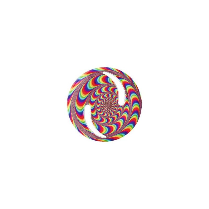 moses. 38078 Soft Frisbee colorato