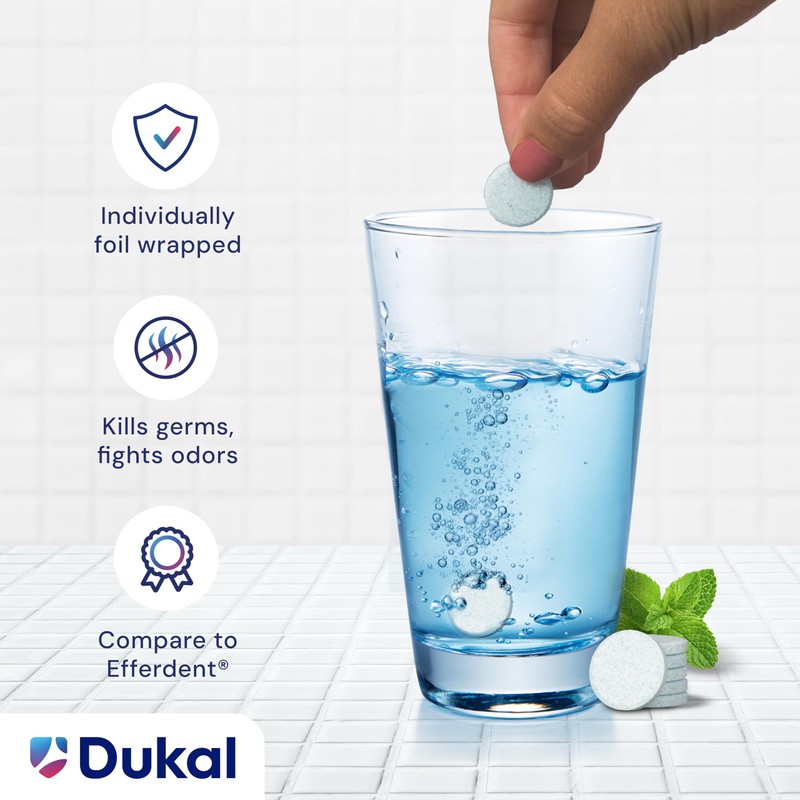 Dukal DawnMist Denture Tablets (Box of 40)