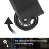 Zoofen Luggage Replacement Wheels 2 pcs Luggage Rear Wheels Suitcase