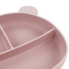 5pcs Baby Feeding Kit Food Grade Silicone Bear Design Plate