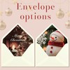 Christmas Envelopes 5x7 Envelopes for Invitations 30 Pack Envelopes for
