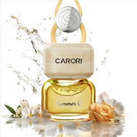 Car Air Freshener Hanging, Long-Lasting Strong Car Perfume, Air Freshener with Odour Eliminating Technology, Car Air Freshener Cute, Car Fresheners for Women/Men-Gardenia Car scenting