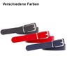 shenky Ledergürtel glatt | 2cm Breite | Gürtel mit Gürtelschnalle