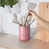 Bivvclaz Kitchen Utensil Holder - 6.7" Utensil Holder for Kitchen
