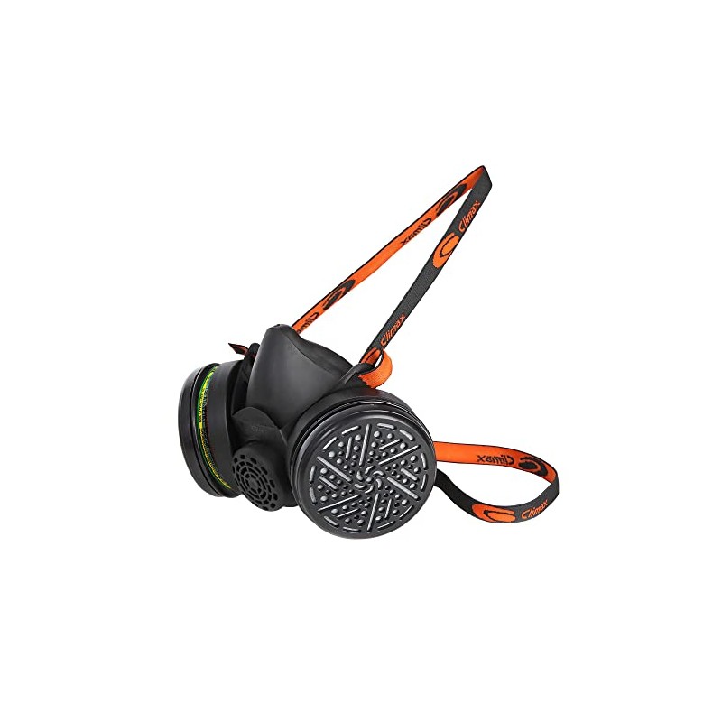 Cevik Rubber Mask with 2 Filters A1B1E1K1