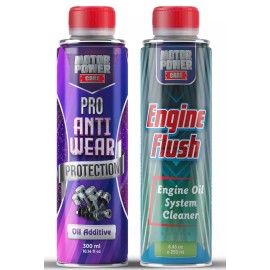 motorpower care Engine Oil Flush Engine Oil Conditioner restore compression kit MotorPower Care
