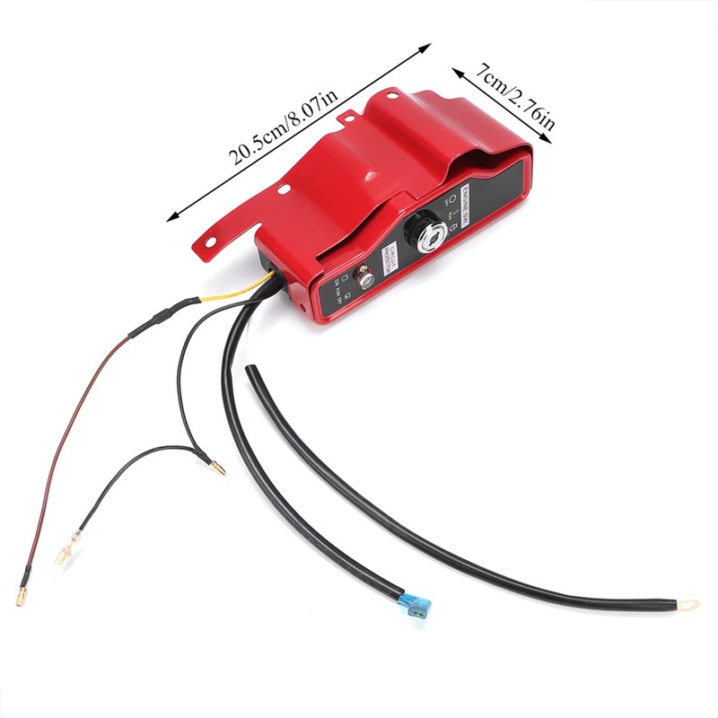 Zerodis Ignition Key Switch Box On/Off Electric Engine Stop Switch