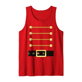 Nutcracker Character Soldier Costume Uniform Funny Christmas Tank Top