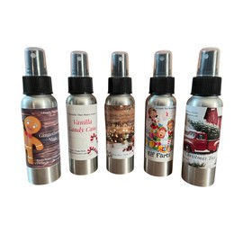 Elf Farts Pet Friendly Room Sprays - Christmas Collection- Highly Scented - Safe For Family & Pets - Car Freshener - House Freshener - Odor Eliminator - Pou-Pourri.
