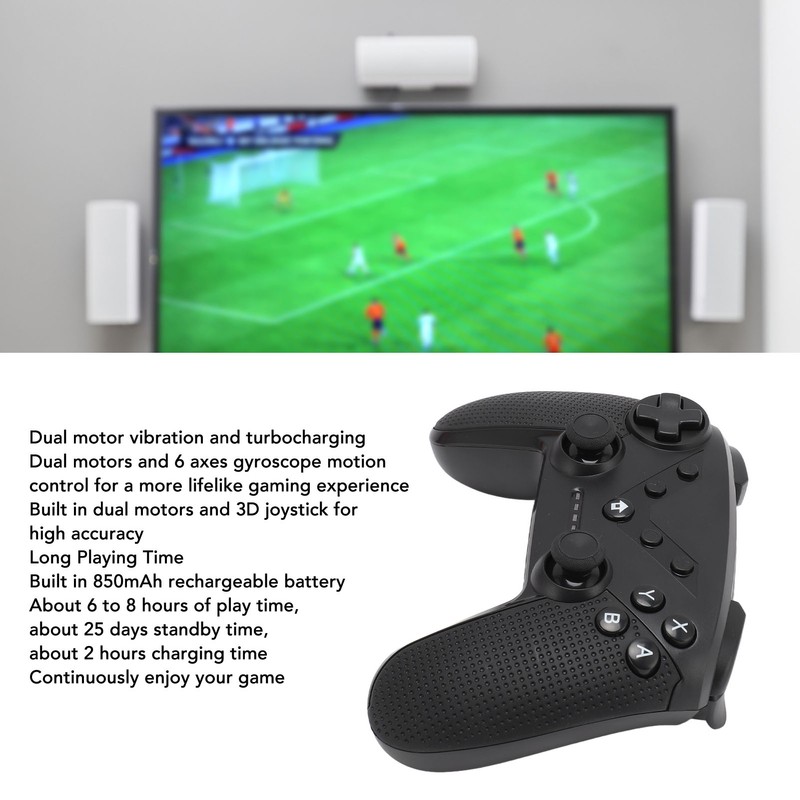 Bluetooth Controller Support Wake Up Turbocharging Motion Control Dual Vibration