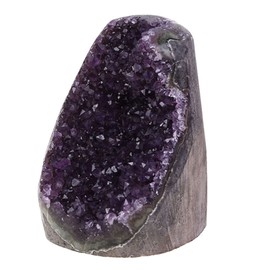 Kavolet Natural Amethyst, Gemstone Crystal Druse, Decorative Stones, Dark Purple Amethyst Geode Natural Amethyst Crystal Geode Cluster Healing Stone