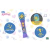 eKids Ms Rachel Toy Microphone for Kids, Includes Built-in Music