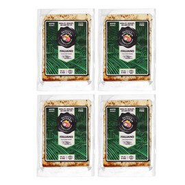 Gardner's Wisconsin Cheese and Sausage, 4 Pack of Oven Baked Cheese, Italiano Flavor (6 Ounces Per Block) - Artisan Cheese Made in Wisconsin, Perfect for Holiday Gifts, Grilling, Barbeques, and Holiday Season!