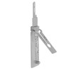 Key Decoder 2 in 1 Stainless Steel Key Pick Up